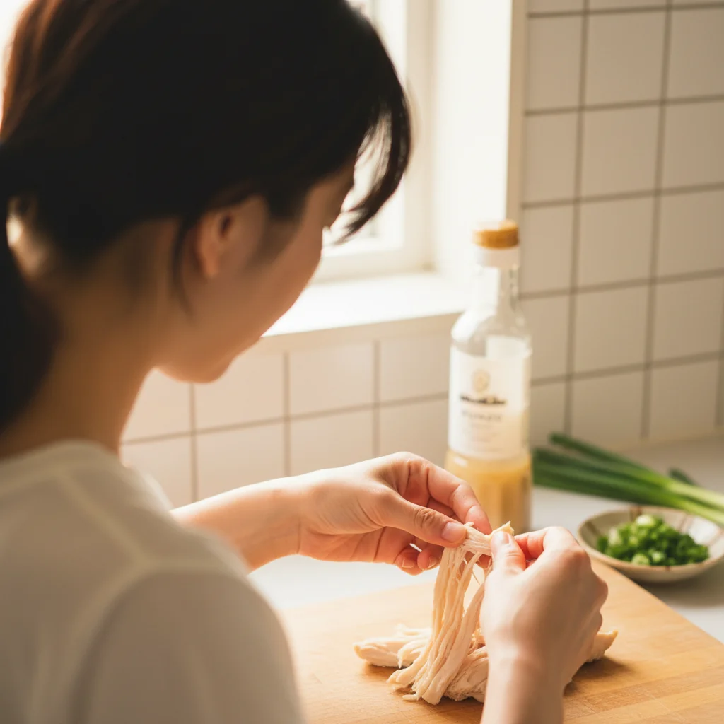 レシピに関するレンジで簡単！鶏むね肉の蒸し鶏｜グルメ・料理