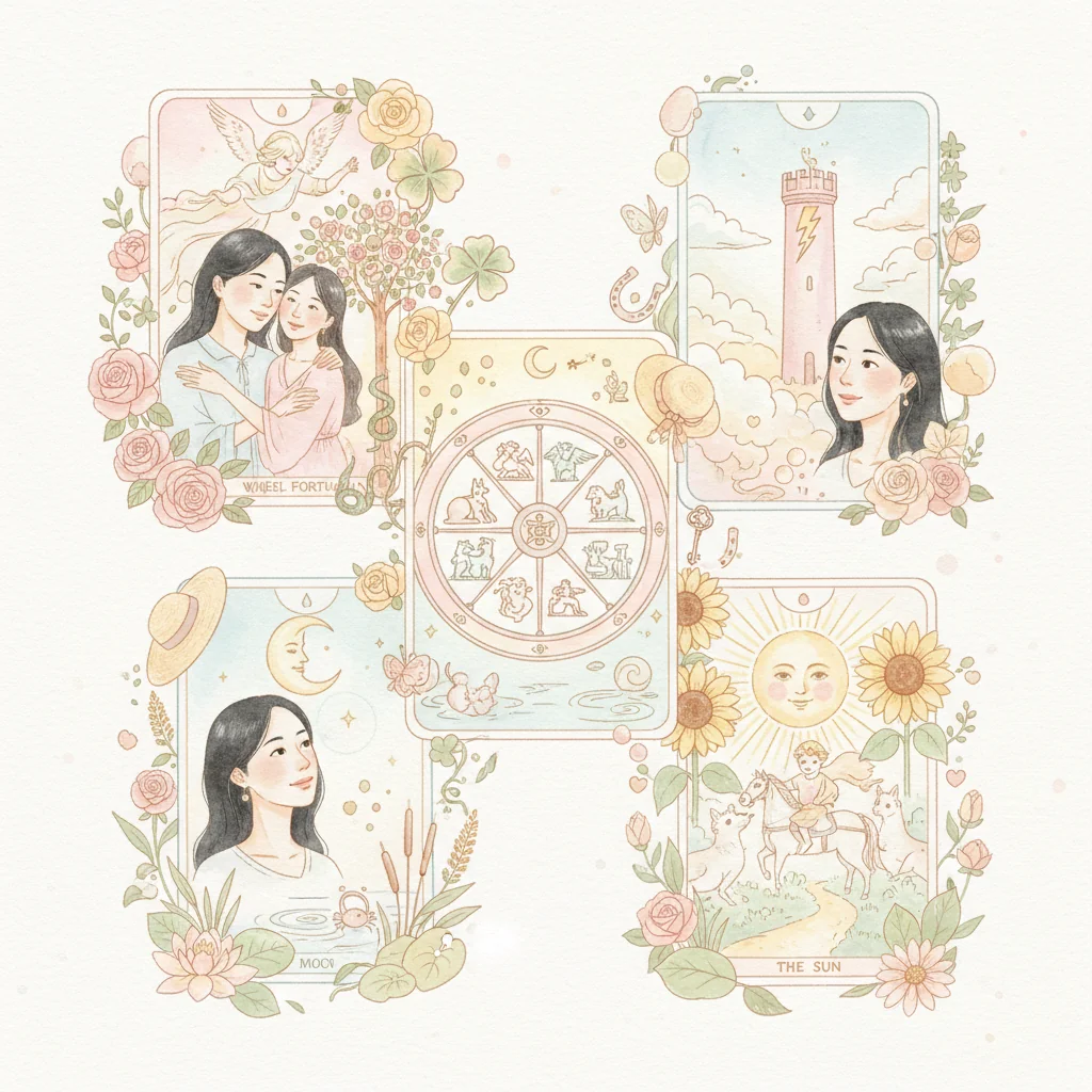 タロットカード別解説：恋愛運アップのヒント｜占い・スピリチュアル