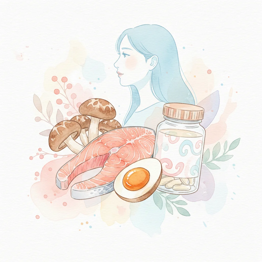 ビタミンDを効率的に摂る方法：食品＆サプリメント｜健康サプリメント