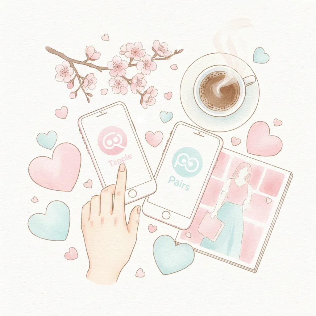 タップル vs Pairs：徹底比較で自分に合うのはどっち？｜恋愛・マッチング
