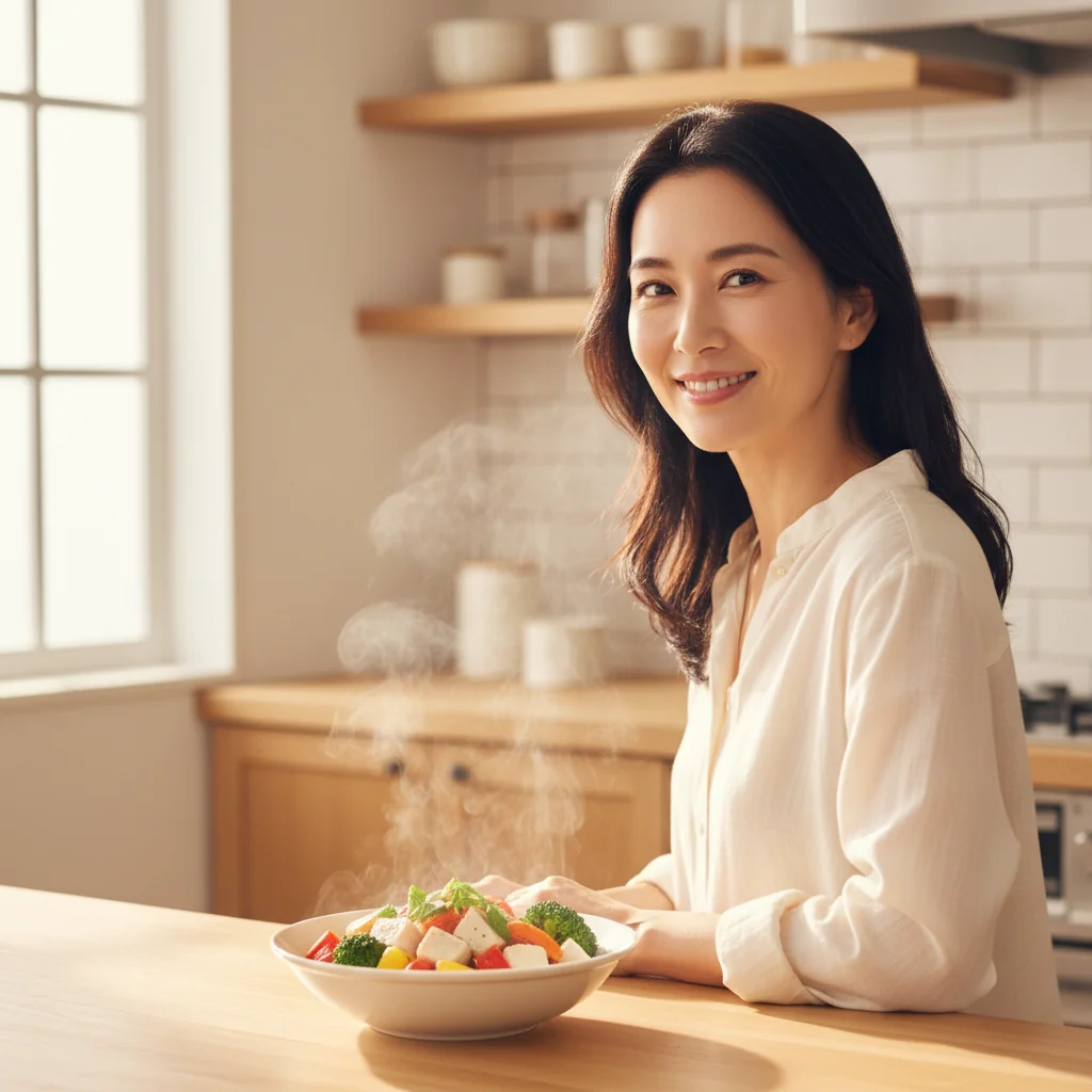 レシピに関する鶏むね肉と彩り野菜のレンジ蒸し｜グルメ・料理